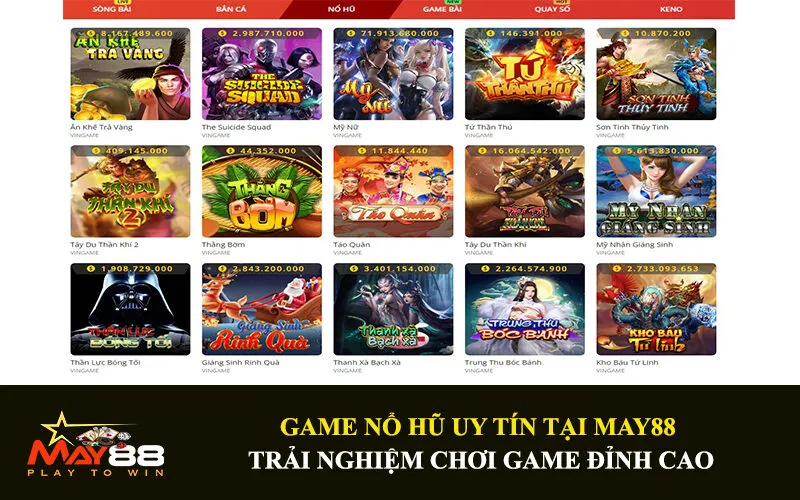 Những Lưu Ý Khi Chơi Game Nổ Hũ Tại May88